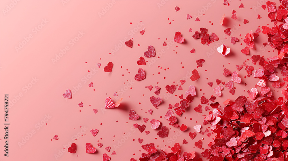 Romantic Wallpaper Hearts Texture,generative ai Romantic Wallpaper Hearts Texture,generative ai