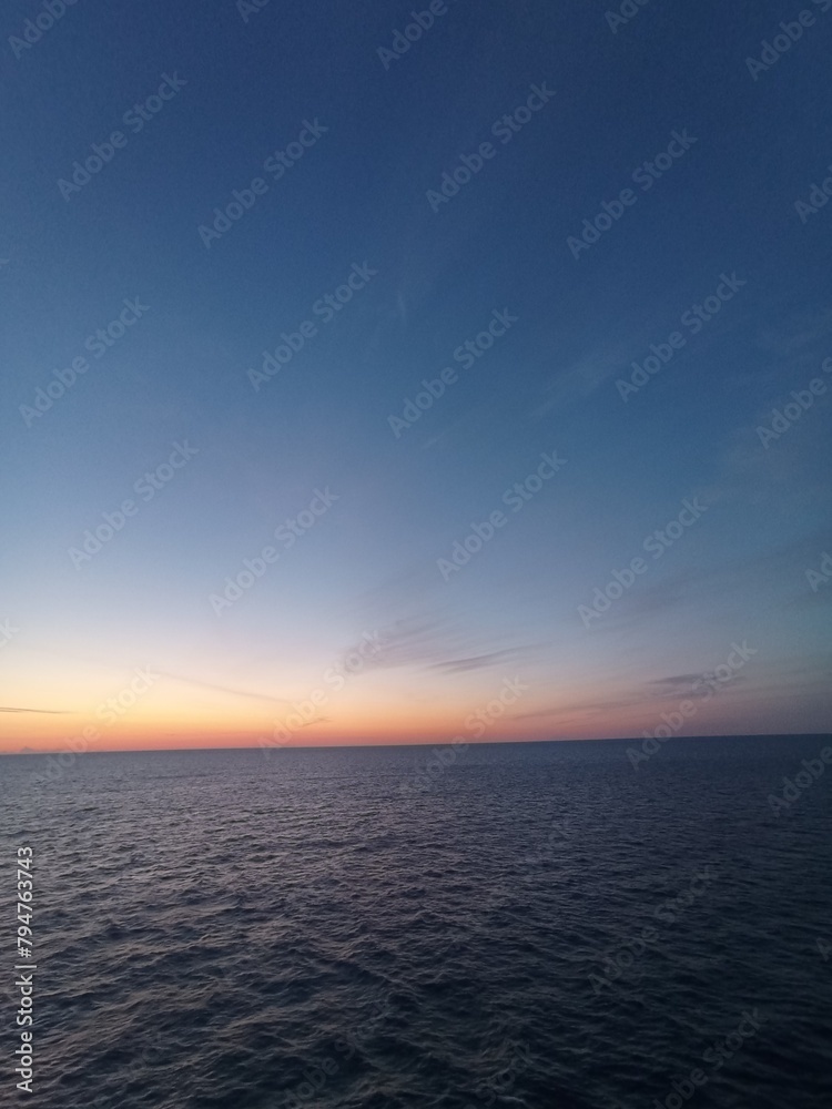 sunset over the sea sunset over the sea