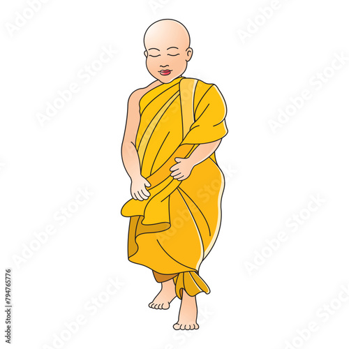 little buddhist monk