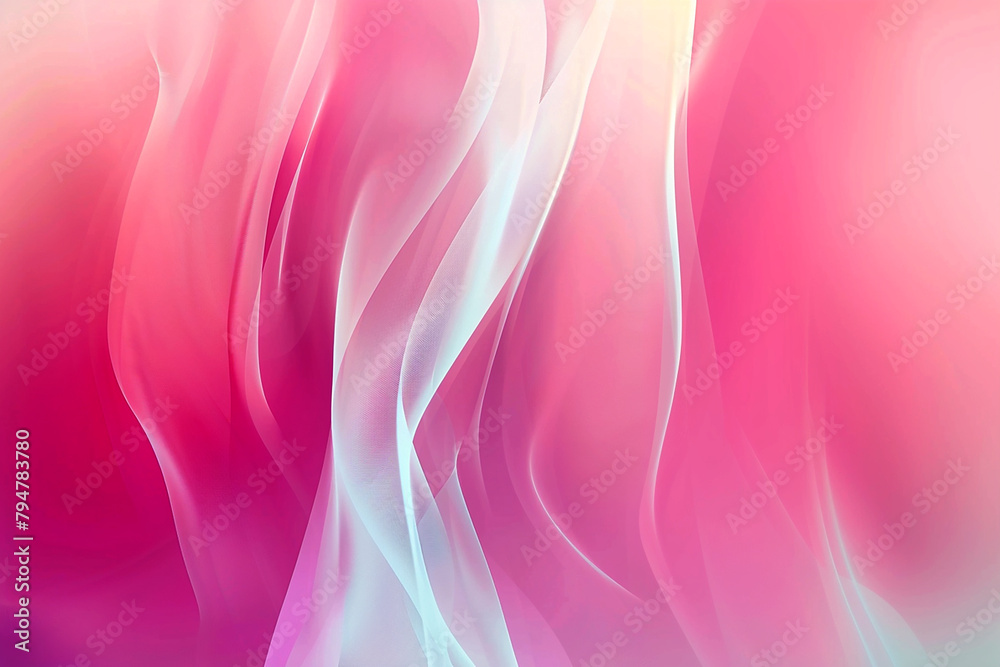 Fototapeta premium Abstract color gradient background pink and white for the design of banners