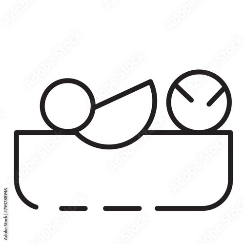 Breakfast Chard Cooking Line Icon