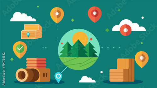 A startup utilizes blockchain technology to track and verify sustainable sourcing of wood products combating illegal logging.