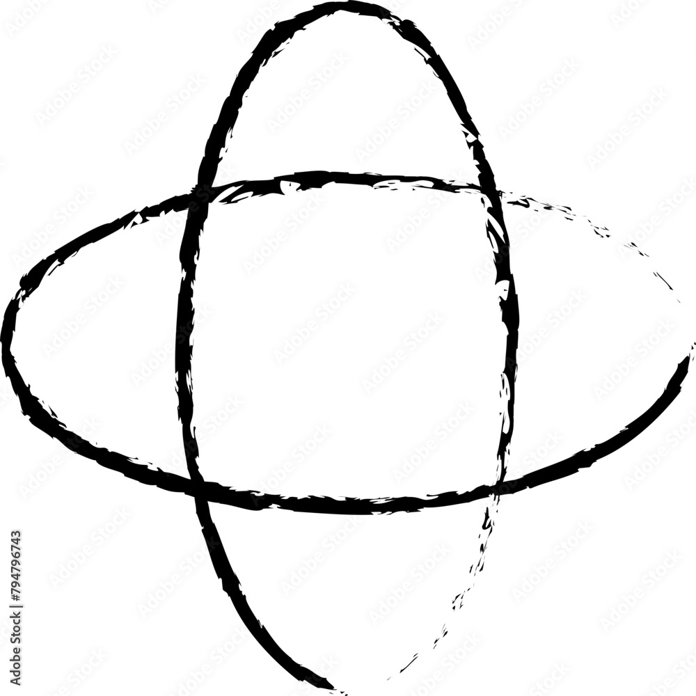 geometric line brush stoke shape geometric line brush stoke shape