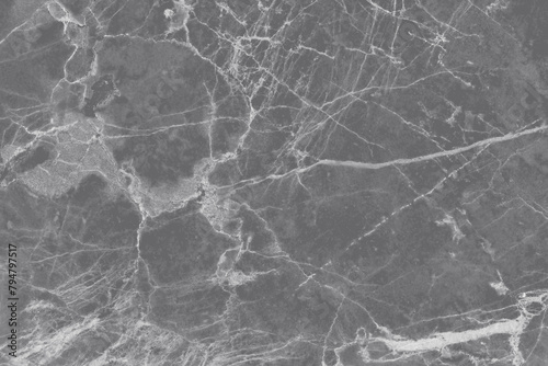 Dark grey marble texture background with high resolution, counter top view of natural tiles stone in seamless glitter pattern and luxurious. © Nattha99