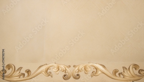 A classical background with unique design frame, vintage, floral, gold, vector, design, ornament, background