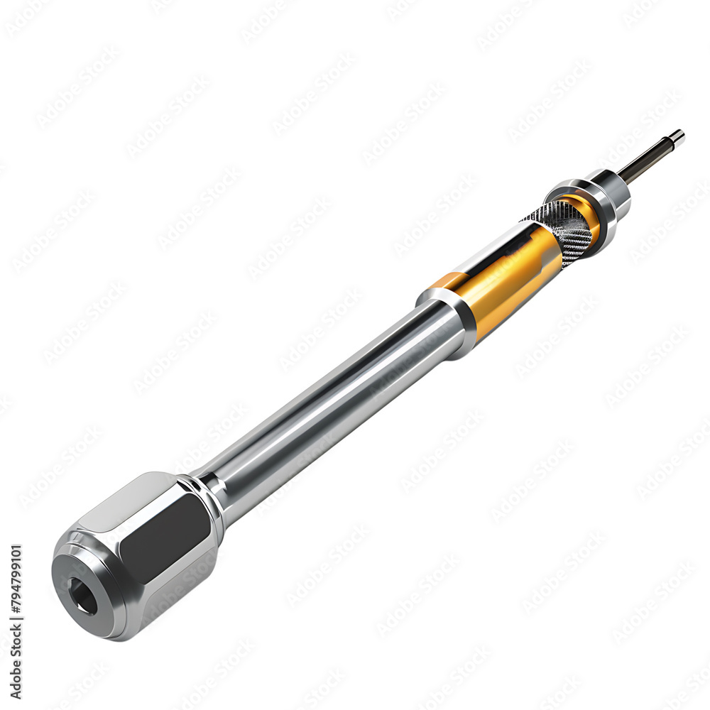 Screwdriver on isolated transparent background Screwdriver on isolated transparent background