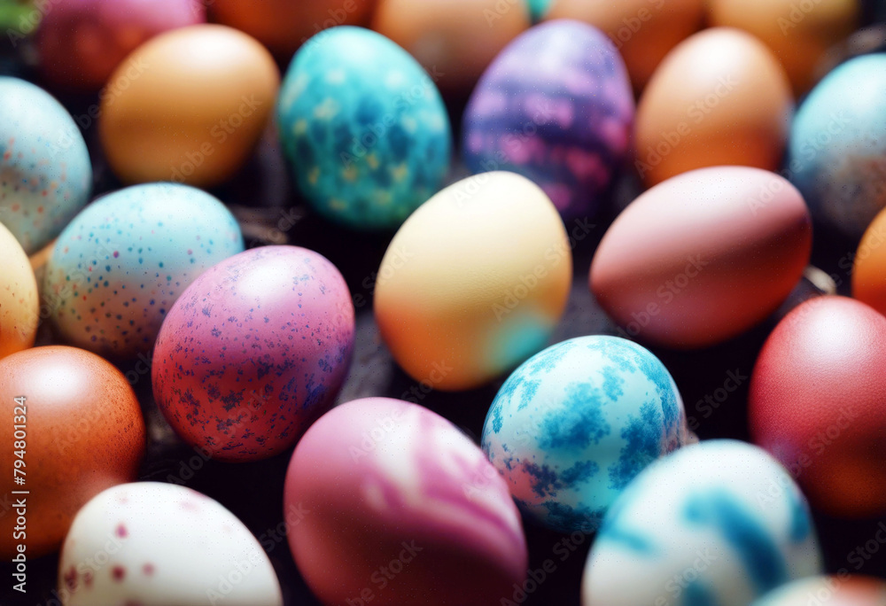 'Easter coloring eggs food Background Pattern Design Spring White Floral Happy Green Line Blue Orange Color Celebration Red Holiday Pink Colorful Beautiful Egg Yellow SeasonBackground Pattern Design'