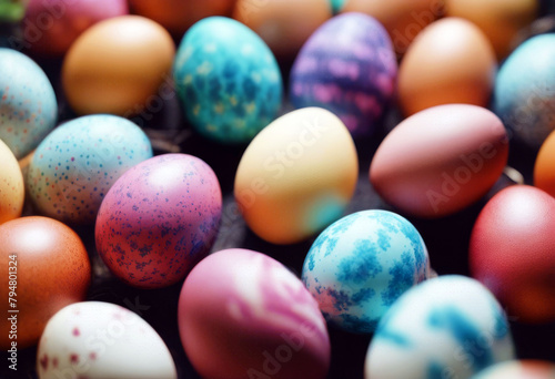 'Easter coloring eggs food Background Pattern Design Spring White Floral Happy Green Line Blue Orange Color Celebration Red Holiday Pink Colorful Beautiful Egg Yellow SeasonBackground Pattern Design'