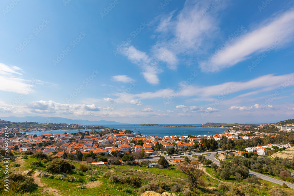 Obraz premium Foca is a town and district in Turkey's Izmir Province, on the Aegean coast.