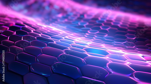 abstract hexagon background