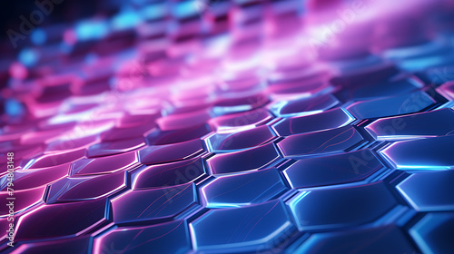 abstract hexagon background