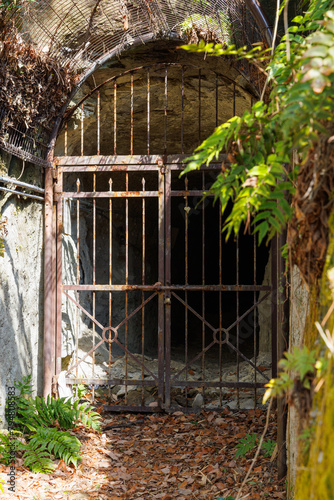 Underground tunnels constructed by the Japanese Army during the Pacific War of 1945, Ozo, Utsunomiya, Tochigi, Japan
