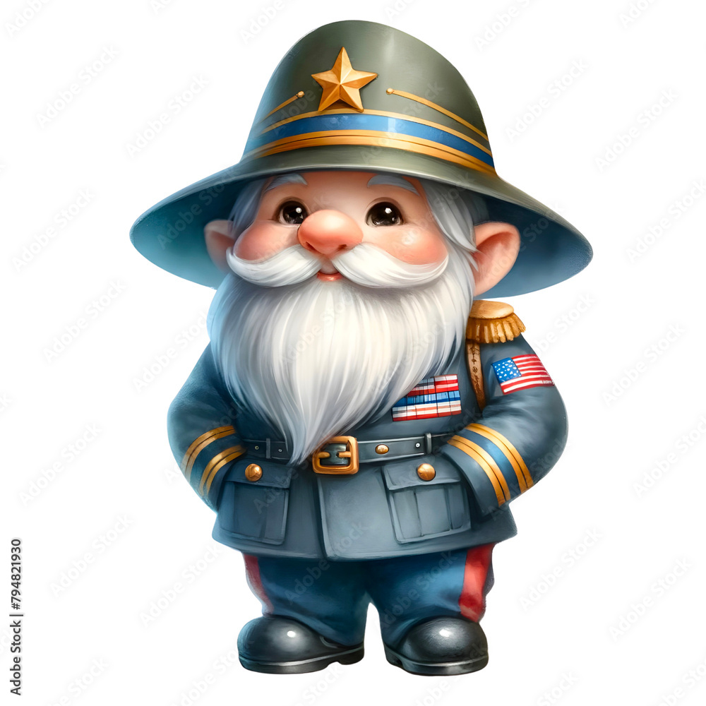 Patriotic soldier Patriotic soldier
