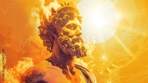 Helios Helius ancient Greek religion and mythology. The god who personifies the Sun. He is often given the epithets Hyperion the one above and Phaethon the shining
