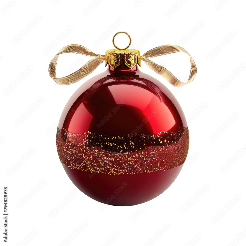 Christmas ornament on Transparent Background Christmas ornament on Transparent Background
