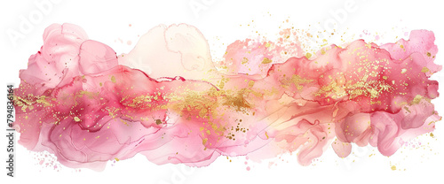 abstract watercolor background with watercolor splashes