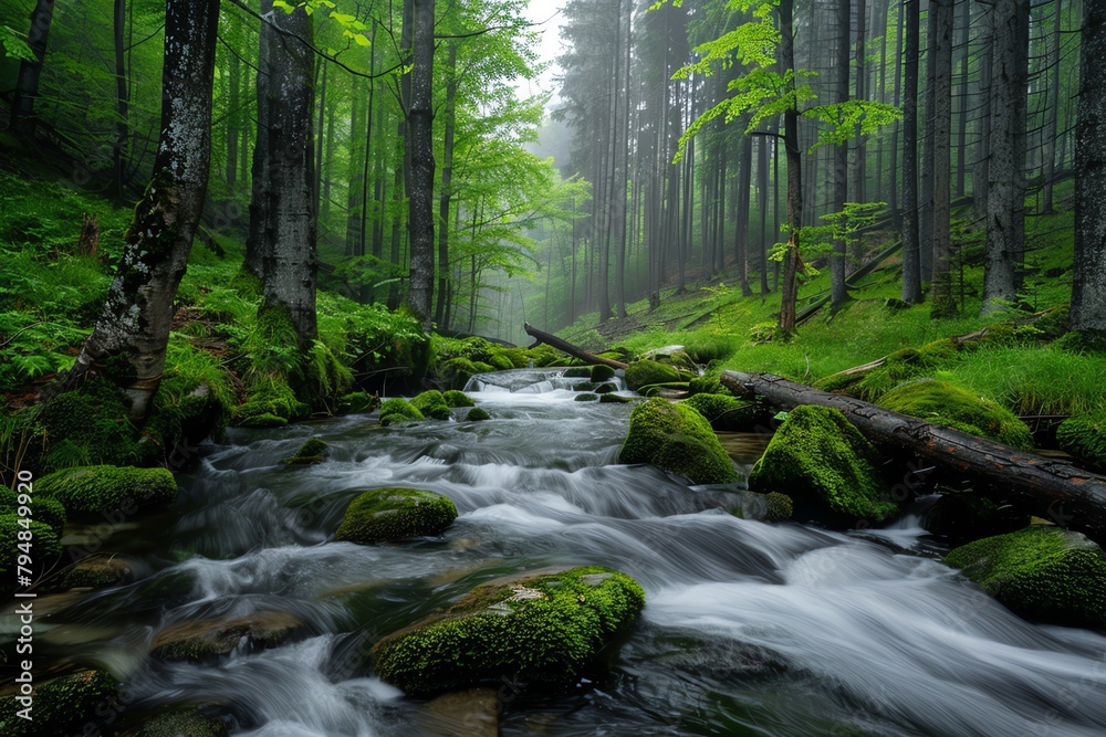 Calm scenery, healthy life Calm scenery, healthy life