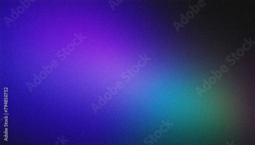Abstract grainy texture background in blue and purple tones