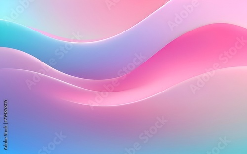 Pink pastels Waves abstract graphic wallpaper
