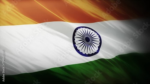 India flag waving in the wind, India Flag Waving in the Wind: Symbol of Pride and Unity