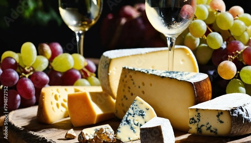 cheese and wine