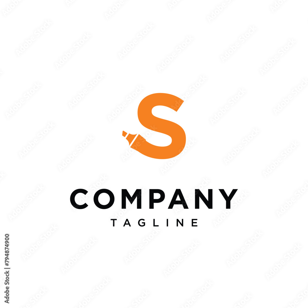 Letter S Marker logo icon vector template Letter S Marker logo icon vector template