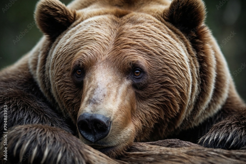 Fototapeta premium An Image of a Bear