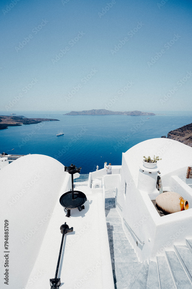 Fototapeta premium santorini greece 