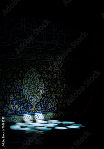 sheikh lotfollah mosque isfahan iran photo