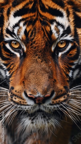 Tiger face amazing background HD wallpaper