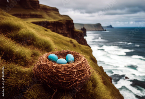 'coast place world's scene wildlife Wonderful ocean Bird's day Dyrholaey Unique beauty Location Iceland Atlantic Nest picturesque Explore Europe outdoors pictures gorgeous Background Food Family' photo