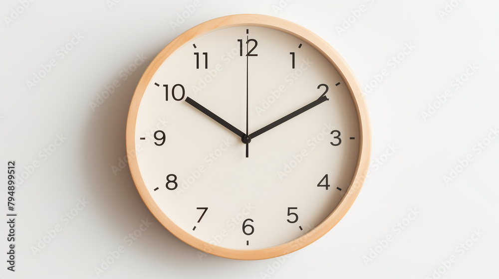 wall clock isolated on white wall clock isolated on white