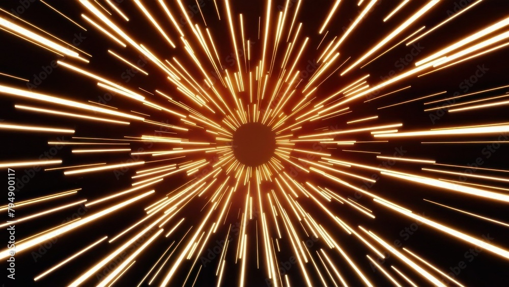 Energy Light Lines Flow Energy Light Lines Flow