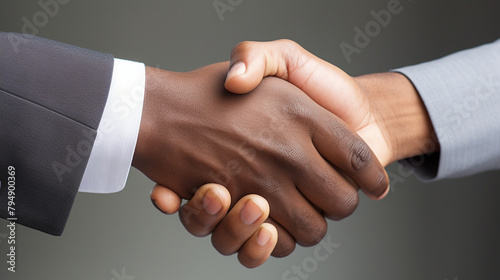 business people shaking hands