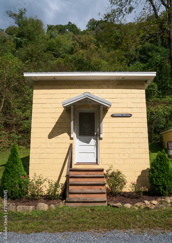 The Ghost Town of Thurmond in the New River Gorge National Park, West Virginia, USA