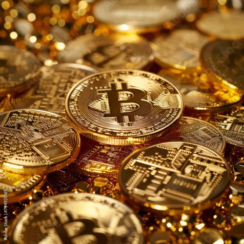 As Bitcoin surges, investors and entrepreneurs alike strategize for a share of digital gold, business concept