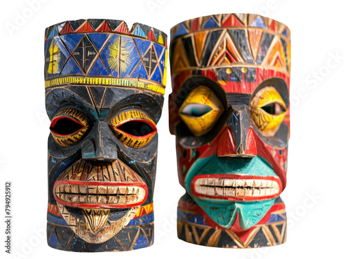 Brazilian Bumba Meu Boi Masks photo
