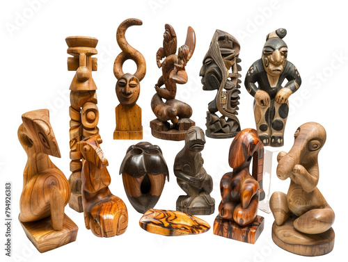 Brazilian Wood Sculptures
