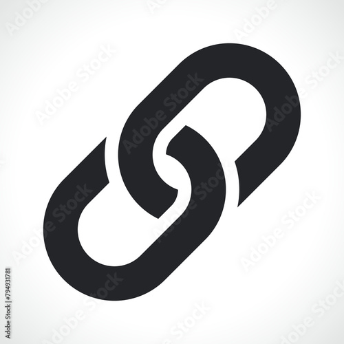 chain or link icon isolated