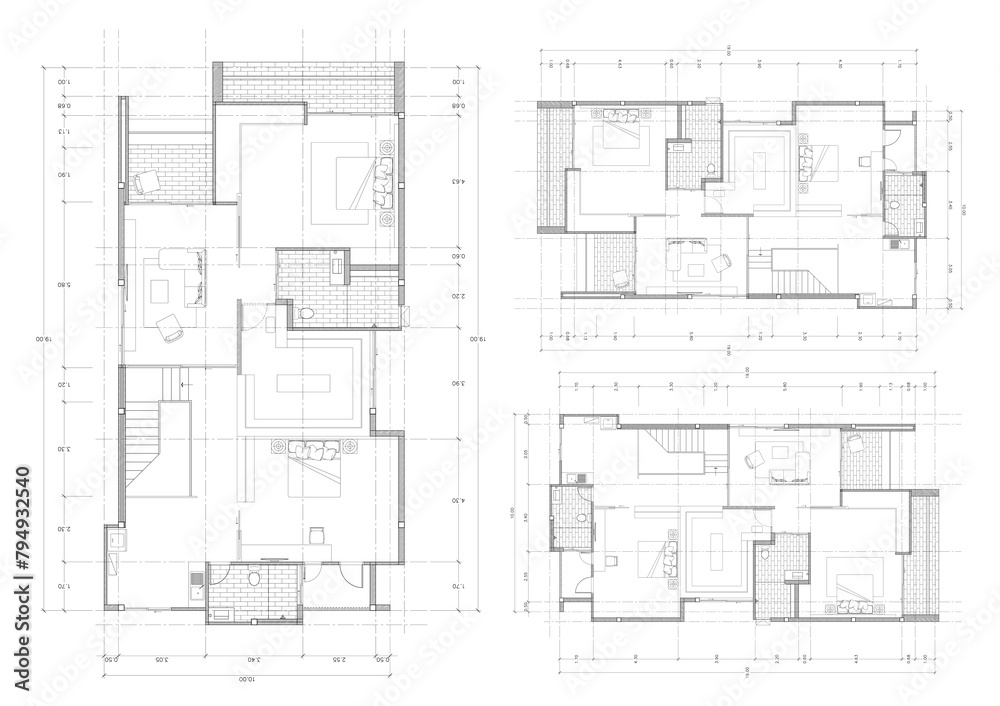 Write a blueprint architecture for building. Write a blueprint architecture for building.