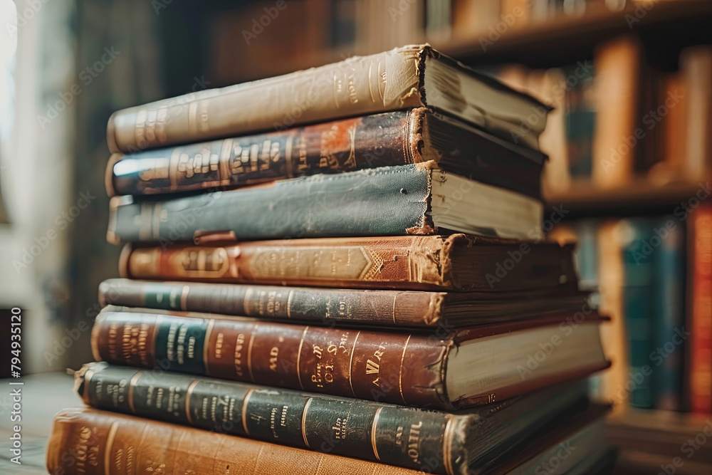 Stack of books
