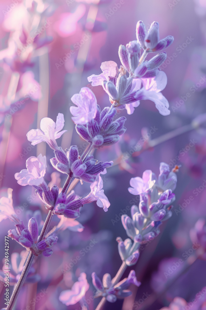 Lavender Bliss A Dreamy Field of Purple Hues Lavender Bliss A Dreamy Field of Purple Hues