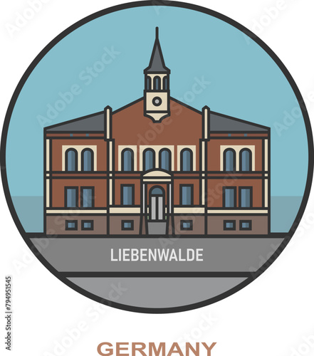 Liebenwalde. Cities and towns in Germany