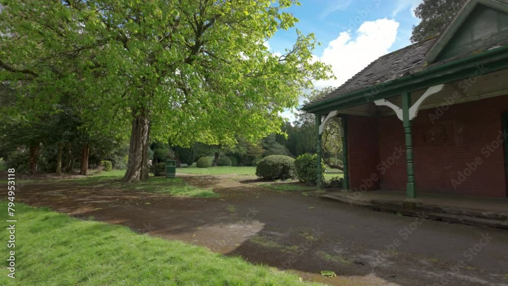 Destination scenic of Longton Park, Stoke-Trent. Destination scenic of Longton Park, Stoke-Trent.