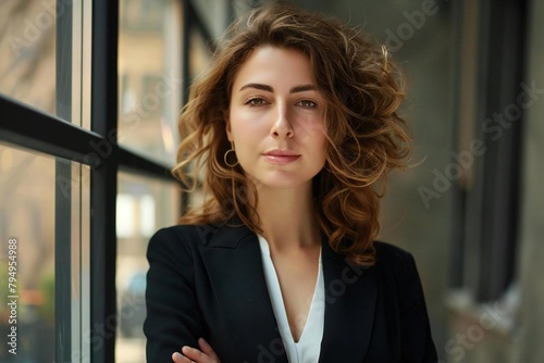 Successful Businesswoman: Confident CEO, Intelligent Leader and Entrepreneur