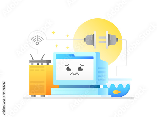 No connection
