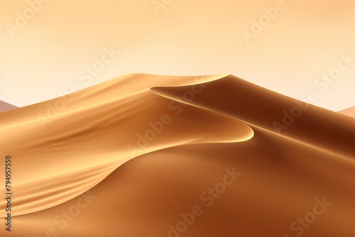 Golden Sandy Desert Sand Dune Gradients and Textures Palette.