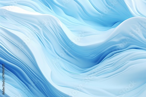 Glacial Ice Cool Gradients: Minimalist Ice Flow Designs