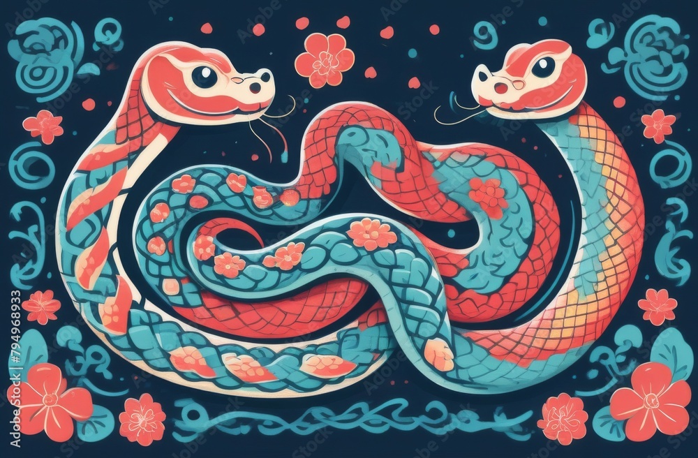 snake, year of the snake, new year 2025, new year of the snake, graphic snake, Chinese style snake snake, year of the snake, new year 2025, new year of the snake, graphic snake, Chinese style snake