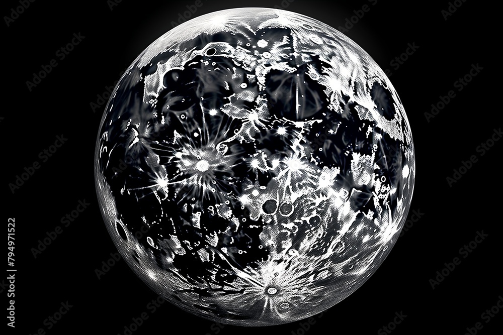 Silver Moonrise: Subtle Lunar Silver Gradient Effects Silver Moonrise: Subtle Lunar Silver Gradient Effects